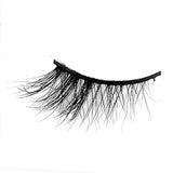 Soft Mink Eyelashes 3D Curl Winged End Eye Elongated Fake Lashes Thick Handmade Natural False Eyelash Messy Cross Lash Wholesale