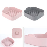 Silicone Pot for Airfryer Reusable Air Fryer Accessories Baking Basket Pizza Plate Grill Pot Kitchen Cake Cooking Baking Tools