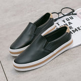 New High Quality Soft Leather Shoes Women Flats Fashion Ladies Loafers Casual Womens Brand Black White Shoes ZH2221