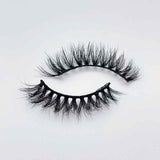 Soft Mink Eyelashes 3D Curl Winged End Eye Elongated Fake Lashes Thick Handmade Natural False Eyelash Messy Cross Lash Wholesale