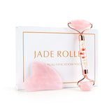 Natural Rose Quartz Facial Massager Jade Roller  Body Jade Massager DermaRoller Skincare Ice Roller Wrinkle Removal Beauty Tool