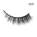 Soft Mink Eyelashes 3D Curl Winged End Eye Elongated Fake Lashes Thick Handmade Natural False Eyelash Messy Cross Lash Wholesale