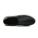 New High Quality Soft Leather Shoes Women Flats Fashion Ladies Loafers Casual Womens Brand Black White Shoes ZH2221