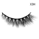 Soft Mink Eyelashes 3D Curl Winged End Eye Elongated Fake Lashes Thick Handmade Natural False Eyelash Messy Cross Lash Wholesale