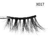 Soft Mink Eyelashes 3D Curl Winged End Eye Elongated Fake Lashes Thick Handmade Natural False Eyelash Messy Cross Lash Wholesale