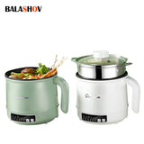 1.7L Multifunction Electric Cooking Machine Single/Double Layer Hot Pot Mini Intelligent Electric Rice Cooker Non-stick Pan Pots