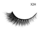 Soft Mink Eyelashes 3D Curl Winged End Eye Elongated Fake Lashes Thick Handmade Natural False Eyelash Messy Cross Lash Wholesale