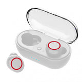 Y50 upgrade version Bluetooth Earphone Wireless Headphone Stereo Headset Sport Earbuds Microphone &amp; Charging Box For Smartphone