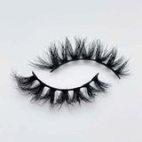 Soft Mink Eyelashes 3D Curl Winged End Eye Elongated Fake Lashes Thick Handmade Natural False Eyelash Messy Cross Lash Wholesale