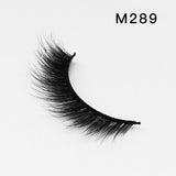 Soft Mink Eyelashes 3D Curl Winged End Eye Elongated Fake Lashes Thick Handmade Natural False Eyelash Messy Cross Lash Wholesale