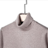 6-color Turtleneck Sweater Male Autumn and Winter New Style Fashion Casual Slim Fit Solid Color Warmth Pullover Male Brand