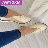 Shoes Women Designer Plus Size Pointed Toe Shallow Sandals Autumn 2022 New Soft Flats Loafers Fashion Sport Dress Mujer Zapatos