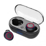 Y50 upgrade version Bluetooth Earphone Wireless Headphone Stereo Headset Sport Earbuds Microphone &amp; Charging Box For Smartphone