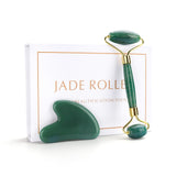 Natural Rose Quartz Facial Massager Jade Roller  Body Jade Massager DermaRoller Skincare Ice Roller Wrinkle Removal Beauty Tool