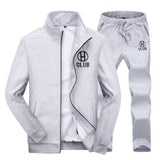 Male Autumn Two Piece Clothing Casual Track Suit Sportswear Sweatsuits Men Tracksuits with Pants New Gyms Set Thicken Fleece