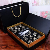 13pcs Set Crystal Glass Cup