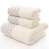 Towel Set Geometric Pattern