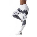 Digital Print Stretch Leggings & Bra