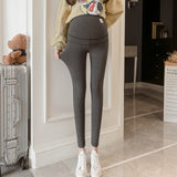 V Low Waist Belly Legging