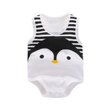 Sleeveless Vest Jumpsuit For Baby