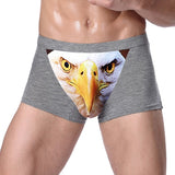 Male Underwear Funny Cool Underpants Wolf Modal