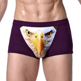 Male Underwear Funny Cool Underpants Wolf Modal