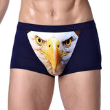 Male Underwear Funny Cool Underpants Wolf Modal