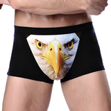 Male Underwear Funny Cool Underpants Wolf Modal