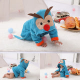 37 Designs Hooded Animal modeling Baby Bathrobe/Cartoon Baby Spa Towel/Character kids bath robe/infant beach towels