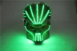 New Design New Year Flashing El Wire Mask Led Glowing Beauty Christmas Party Mask Festival Event Haloween Mask