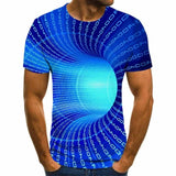 New Letter Short Sleeve T-Shirts 3D Print