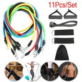 Unisex Latex Resistance Bands Set