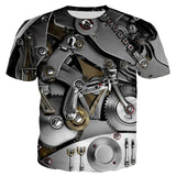 3D Motorcycle T-shirt