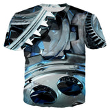 3D Motorcycle T-shirt