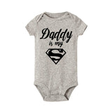 Daddy Is My Hero Print  Jumpsuit