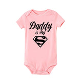 Daddy Is My Hero Print  Jumpsuit