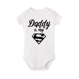 Daddy Is My Hero Print  Jumpsuit