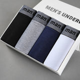 Men Underwear Cotton Boxers Panties