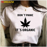 Bong Weed summer top men casual streetwear