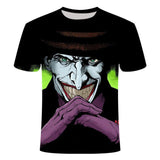 Horror Movie It Penny Wise Clown Joker 3D Print Tshirts