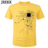 CPU Processor Circuit Diagram T Shirt Men