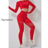 Yoga Sets Women Gym Clothes