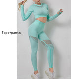 Yoga Sets Women Gym Clothes