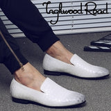 Leather Casual Driving Oxfords Shoes