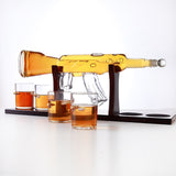 Pistol Shape Wine Bottle Drinks Set