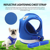 Dog Harness with Leash Adjustable