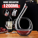 Big Decanter Crystal Red Wine Glasses