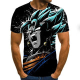 Goku Anime Shirt Clothes Summer T-Shirt