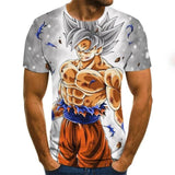 Goku Anime Shirt Clothes Summer T-Shirt