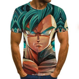 Goku Anime Shirt Clothes Summer T-Shirt